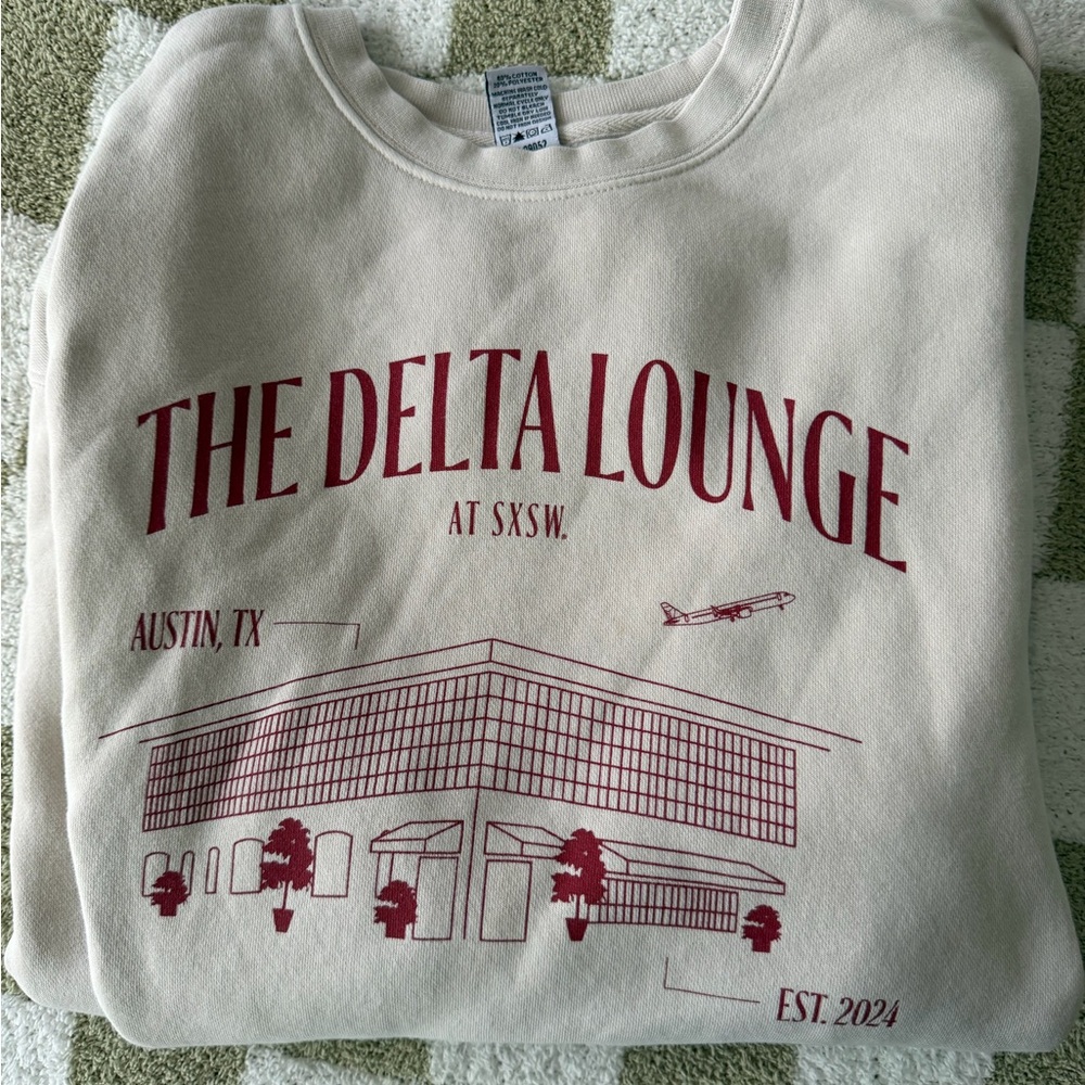 EXCLUSIVE limited edition Delta SXSW pullover